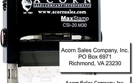 The Modern Envelope: Why the 3-Line Self-Inking Address Stamp is an Office Essential