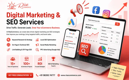 Grow Faster with Professional Digital Marketing & SEO Services - RiseCommerce Solutions