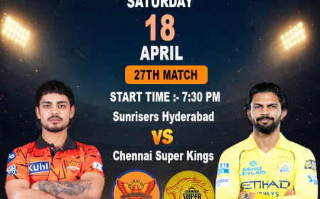 IPL Match Day Special: Reddy Anna Online Book ID Predictions for Sunrisers Hyderabad vs Chennai Super Kings at Rajiv Gandhi Stadium on April 18th.