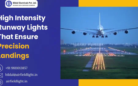 High Intensity Runway Lights That Ensure Precision Landings
