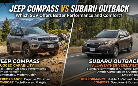 Jeep Compass vs Subaru Outback: Which SUV Offers Better Performance and Comfort?