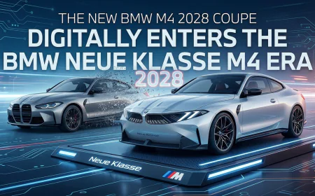 BMW M4 2028 coupe digitally enters the BMW Neue Klasse M4 Era