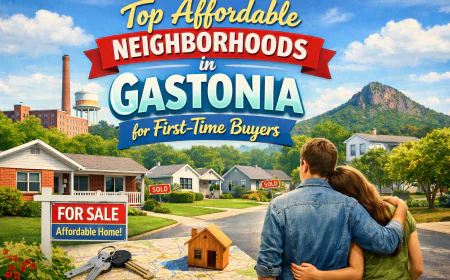 Top Affordable Neighborhoods in Gastonia for First-Time Buyers