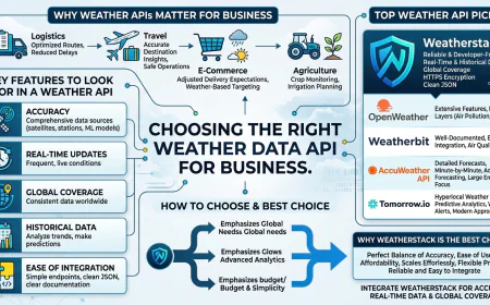 Best API for Weather: Top Weather Data API Picks