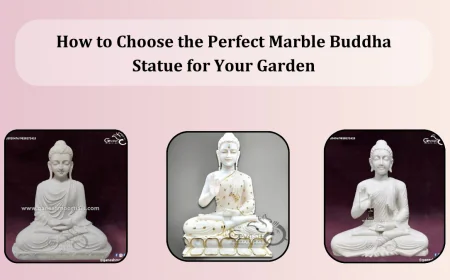 How to Choose the Perfect Marble Buddha Statue for Your Garden