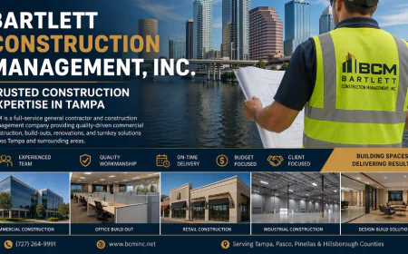 Bartlett Construction Management, Inc. | Trusted Construction Expertise in Tampa