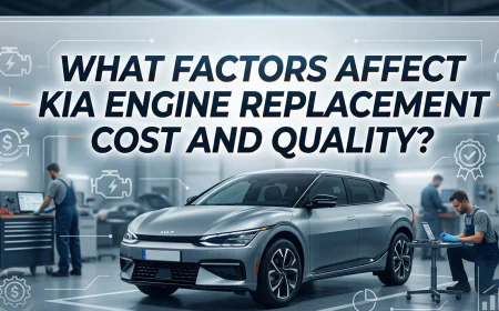 What Factors Affect Kia Engine Replacement Cost and Quality?