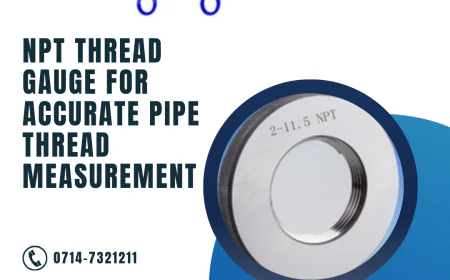 NPT Thread Gauge for Accurate Pipe Thread Measurement