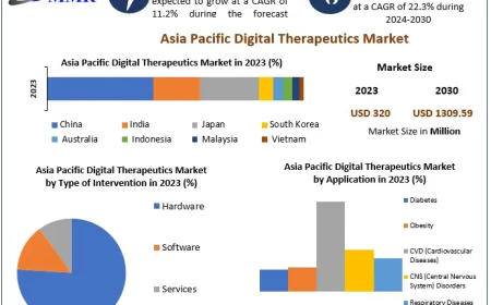 Asia Pacific Digital Therapeutics Market Industry Growth and Competitive Analysis 2024–2030