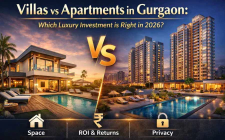 Villas vs Apartments in Gurgaon: Which Luxury Investment is Right in 2026?