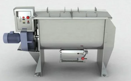 Ribbon Blender Machine Capacity Guide for Dry Powder Mixing