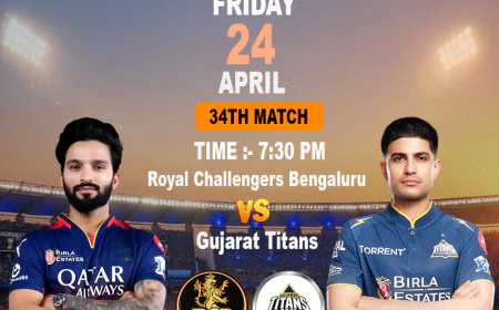 The Road to Victory: Reddy Anna Examines Team Dynamics Ahead of Royal Challengers Bengaluru vs Gujarat Titans in This Crucial IPL Match.