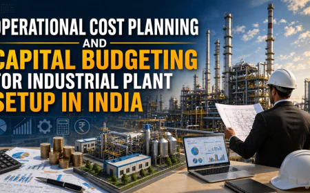 Operational Cost Planning and Capital Budgeting for Industrial Plant Setup in India
