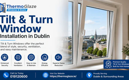 Why Choose Tilt & Turn Window Installation in Dublin for Modern Homes?