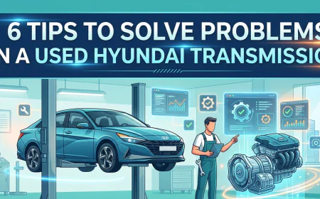 6 Tips to Solve Problems in a Used Hyundai Transmission