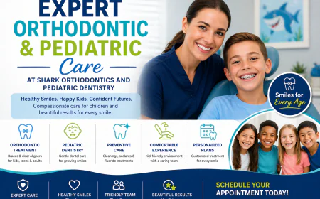 Smiles Made Simple: Expert Orthodontic & Pediatric Care at Shark Orthodontics and Pediatric Dentistry