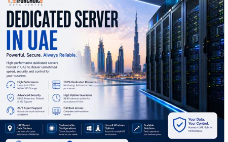Dedicated Server in UAE: Power, Security and Performance for Growing Businesses