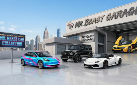 Inside the World of Luxury and Power: Mr. Beast Car Collection