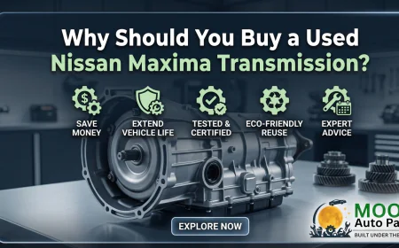 7 Benefits of Choosing a Used Nissan Maxima Transmission