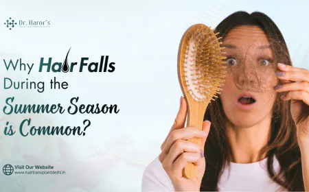 Why Hair Falls During the Summer Season is Common?