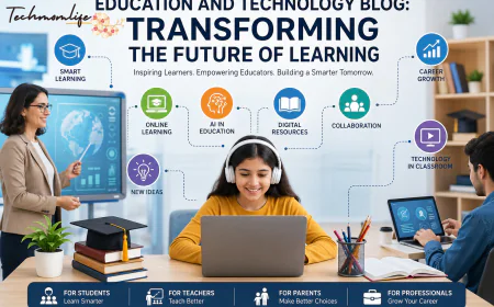 Education and Technology Blog: Transforming the Future of Learning