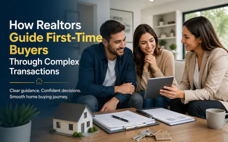 How Realtors Guide First-Time Buyers Through Complex Transactions