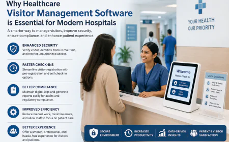 Why Healthcare Visitor Management Software is Essential for Modern Hospitals