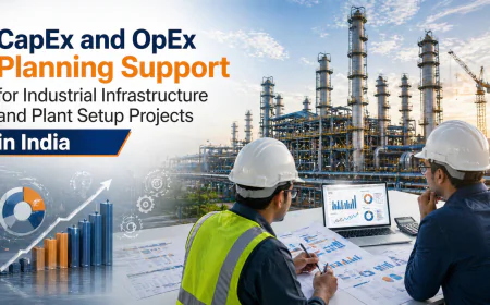 CapEx and OpEx Planning Support for Industrial Infrastructure and Plant Setup Projects in India