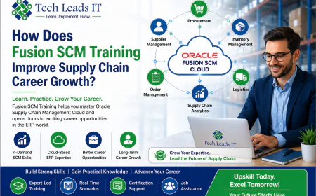 How Does Fusion SCM Training Improve Supply Chain Career Growth?