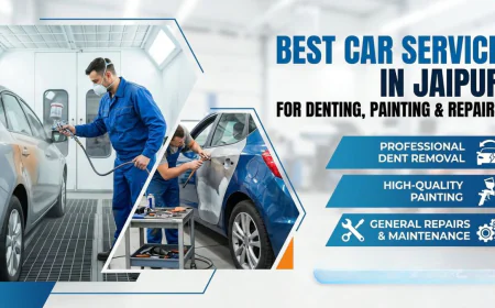 Best Car Service in Jaipur for Denting, Painting & Repairs