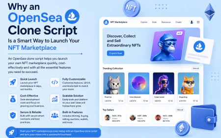 Why an OpenSea Clone Script Is a Smart Way to Launch Your NFT Marketplace