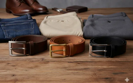 Best Leather Belts For Jeans, Chinos, And Smart Casual Everyday Outfit