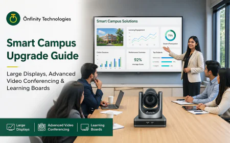 Smart Campus Upgrade Guide: Large Displays, Advanced Video Conferencing & Interactive Learning Boards