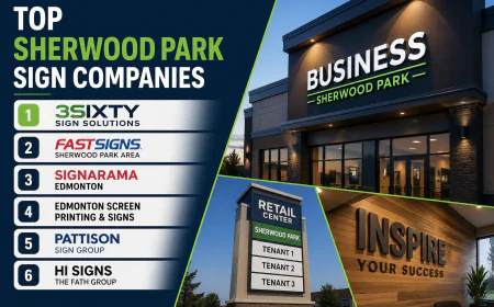Top Sherwood Park Sign Companies to Elevate Your Business Visibility
