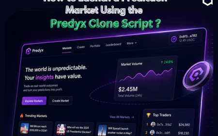 How to Launch a Prediction Market Using the Predyx Clone Script?