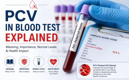 PCV in Blood Test Explained: Meaning, Importance, Normal Levels & Health Impact
