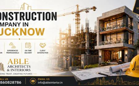 Innovative Construction Company in Lucknow for Homes