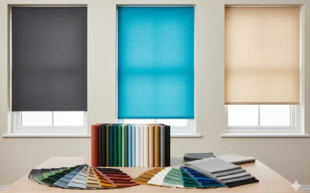 Best Roller Blind Colours and Fabric Trends for Stylish Home Interiors