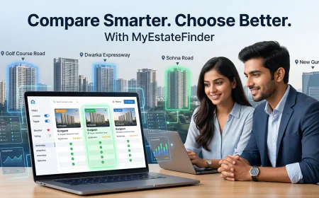 MyEstateFinder – Your Smart Partner for Gurgaon Real Estate Discovery