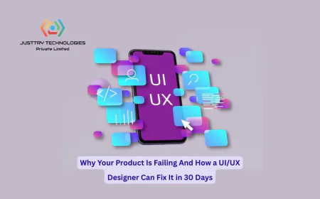 Why Your Product Is Failing And How a UI/UX Designer Can Fix It in 30 Days