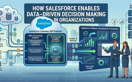 How Salesforce Enables Data-Driven Decision Making in Organizations