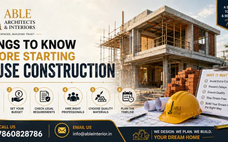 Important Things to Know Before Starting House Construction