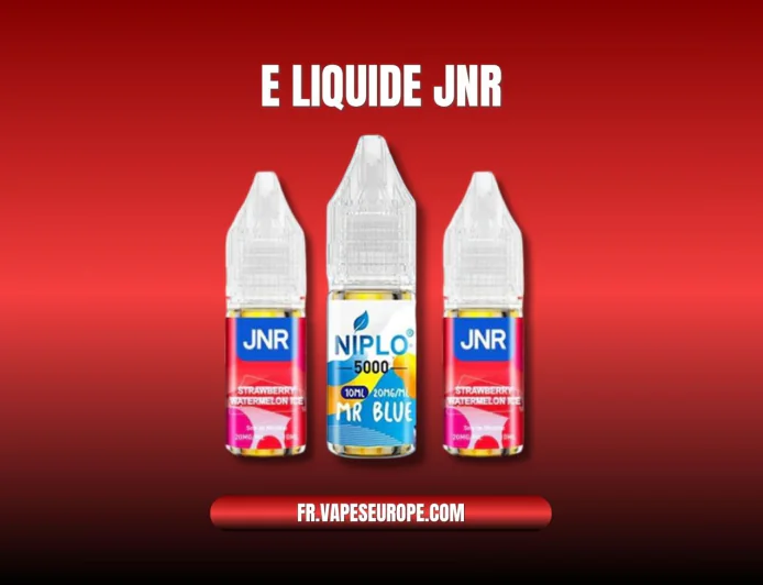 E-liquide JNR : Une Expérience de Vape Unique et Savoureuse