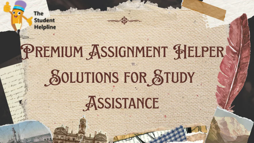 Premium Assignment Helper Solutions for Study Assistance