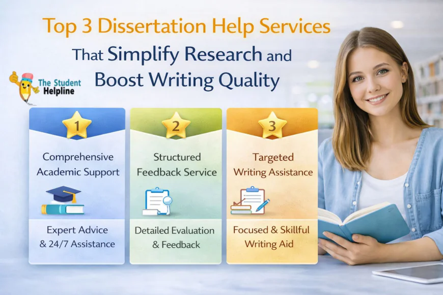 Top 3 Dissertation Help Services That Simplify Research and Boost Writing Quality