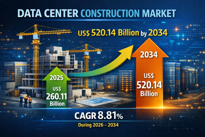 Global  Data Center Construction Market 2034: Growth, Regional Insights, and Future Outlook1