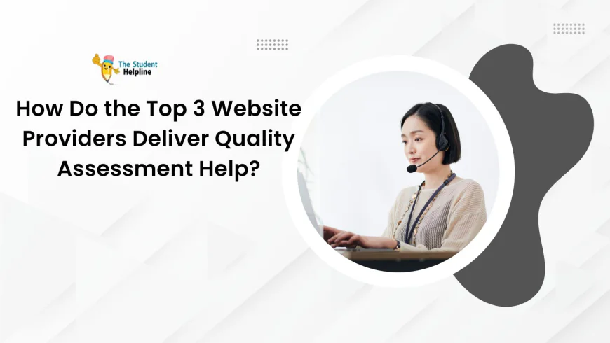 How Do the Top 3 Website Providers Deliver Quality Assessment Help?