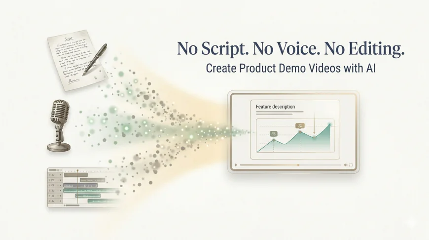 No Script, No Voice, No Editing: Create Product Demo Videos with AI