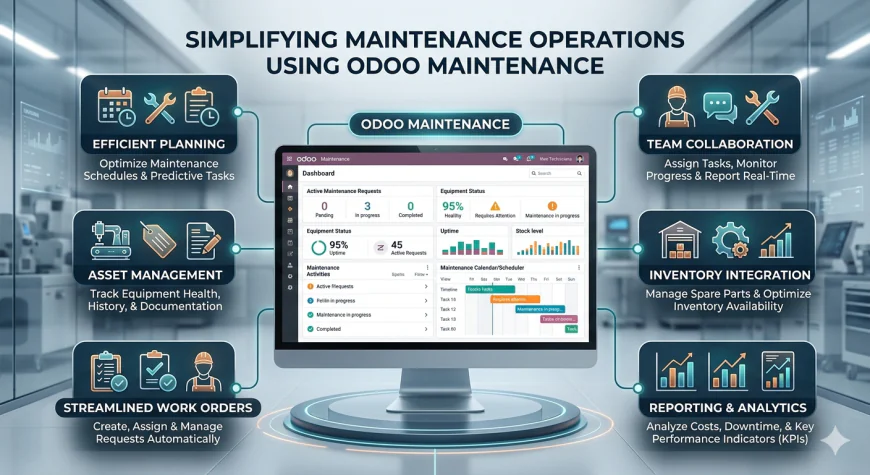 Simplifying Maintenance Operations Using Odoo Maintenance