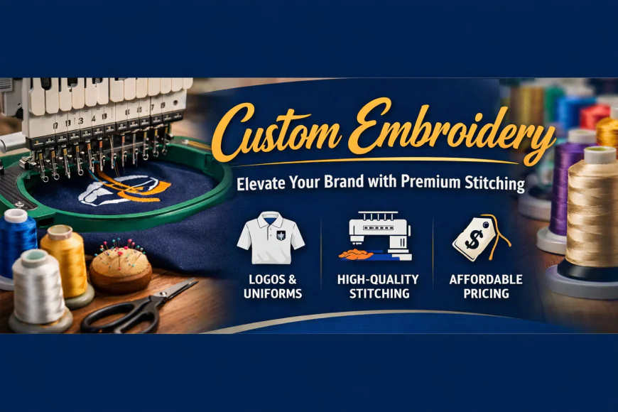 Custom Embroidery: Elevate Your Brand with Premium Stitching